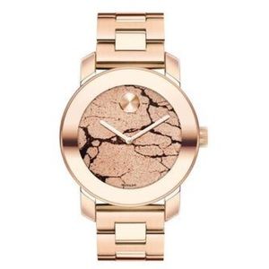 Authentic Rose Gold Movado Bold Watch